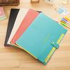1PC Organ Folder, 8-in Folder, Pp Material Large Capacity File Bag, Very Suitable for Home, Office, Classroom and So On