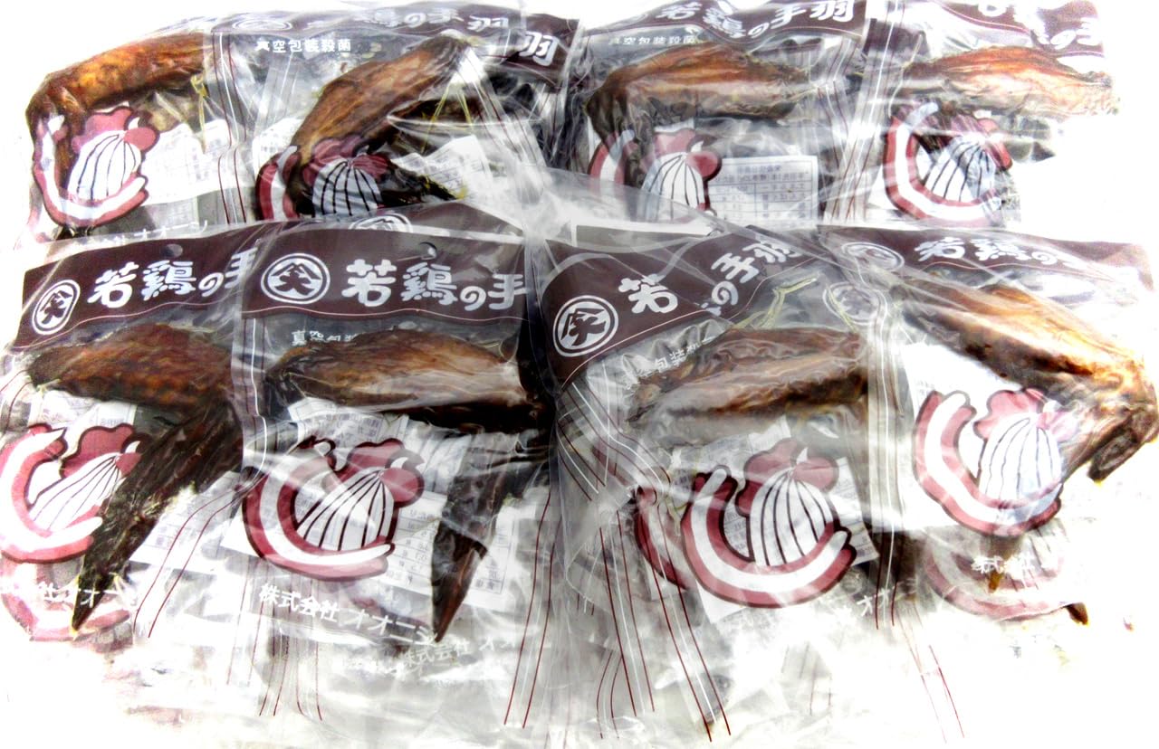 

Onishi chicken wings set of 40 pieces pieces x 4 with original coaster (10 bags)