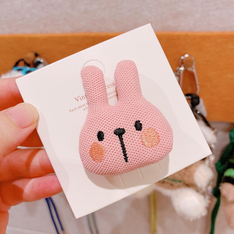 Urocze materiałowe grzybki spinki do włosów dla dzieci dziewczynek klips do włosów opaska spinki akcesoria wsuwka nakrycie głowy ozdoba głowy