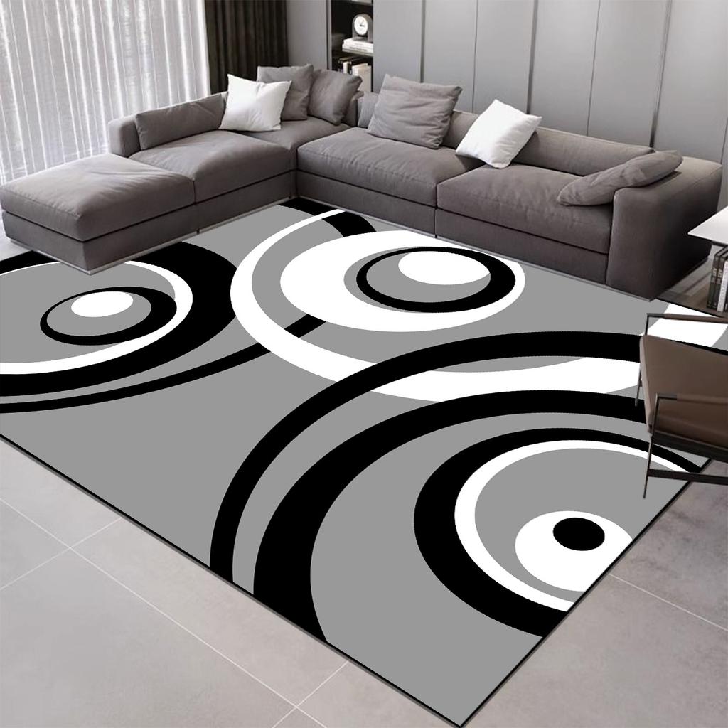 Geometrie Dekoration Nordische Teppiche Wohnzimmer Sofa Bereich Teppiche Zuhause Schlafzimmer Dekor Luxusteppich Zimmer Flur Weiche Große Bodenmatte
