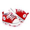 Baby Boys Girls Non-Slip Prewalker Kids Infant Toddler Canvas Shoes