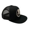 Vanson 885V923 Leather Skull Mesh Cap (JP, Alphabet, Free Size, Black)