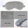 4-Piece Plush Sleep Masks - Silky Backing & Adjustable Fit