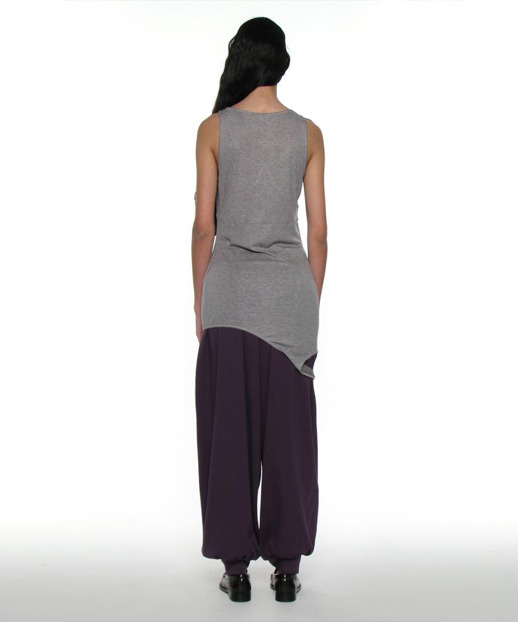 Partimento Woman Pwc Sheer Transform Sleeveless Dress_Melange