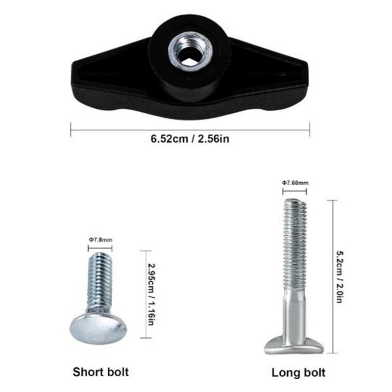 T-Handle Bolt Replacement Parts For 490-900-0061 490-900-H058 966-204 Lawn Mower Garden Power Tool Accessories Equipment