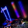 2PCS 1.8FT LED Whip Light Universal RGB LED Flagpole Lamp Colorful Antenna Driving Decorative Light For Car SUV ATV UTV RZR 12V