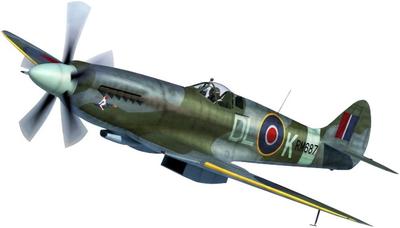 Sword Spitfire Plastic Model Kit SWD72095 1/72 Mk.XIV C/e