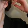 Light Luxury Tassel Pendant Earrings Elegant Drooping Earring Charm Metal Earrings  Special Events