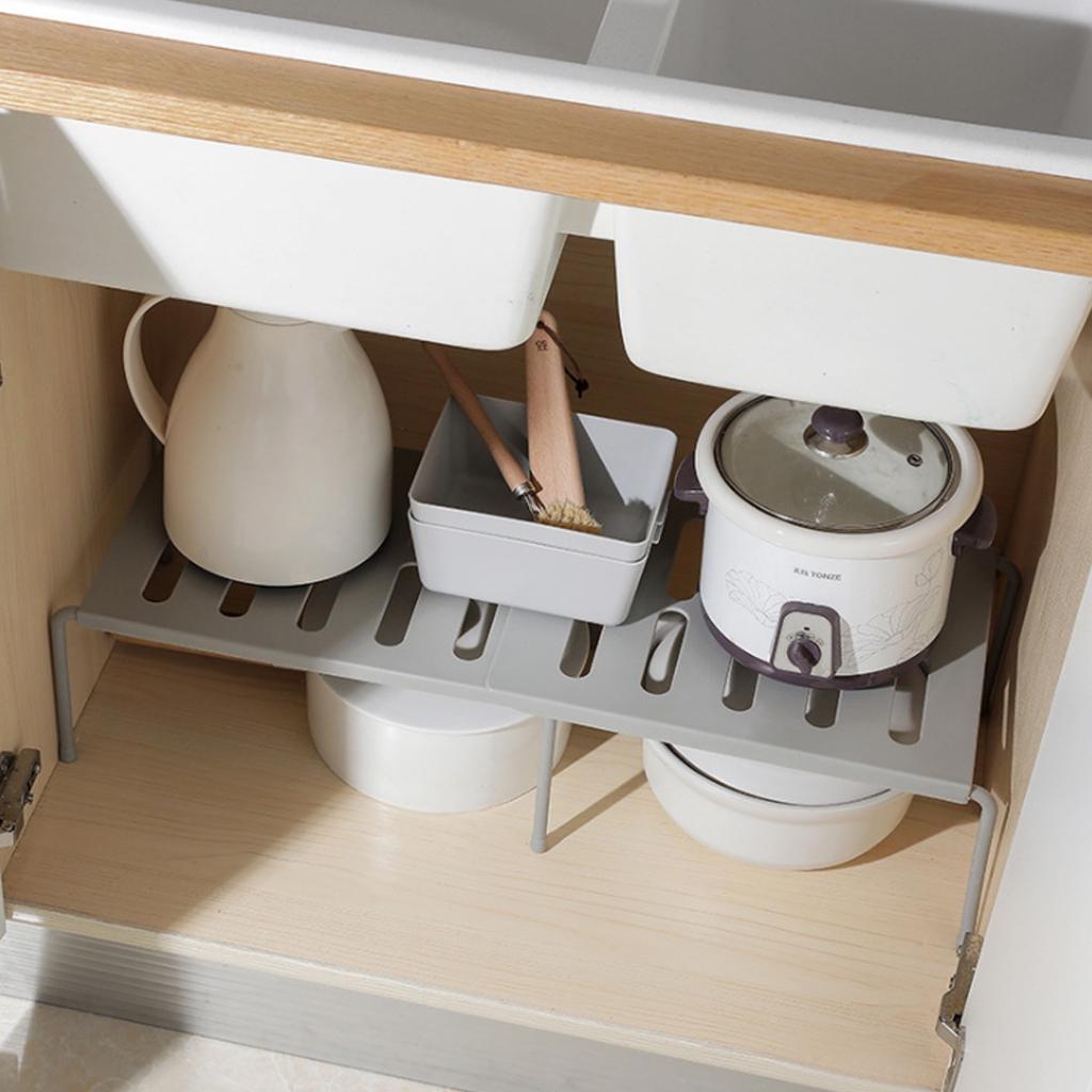 Buy Adjustable Kitchen Storage Rack Shoe Organizers Cupboard Shelf Single Layer Organizer Wardrobe At Affordable Prices Price 18 Usd Free Shipping Real Reviews With Photos Joom