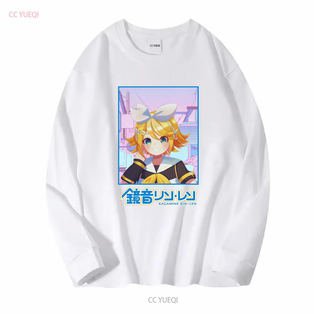 Kagamine Rin Original Graphic Art T Shirt Alternative Urban Streetwear for Shirtns Edgy Fashion Girls Tee Boys Vocaloids