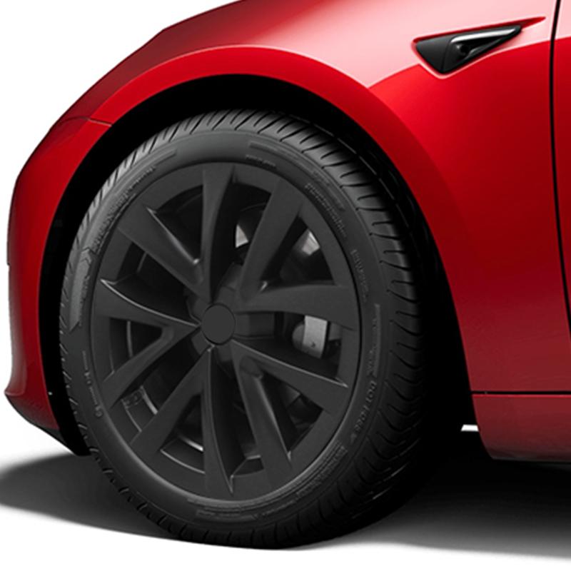 For Tesla Model 3 2019-2025 Car HubCap18-Inch Plaid Performance Replacement Wheel Cap Automobile Hub Cap Full Rim Cover 4PCS
