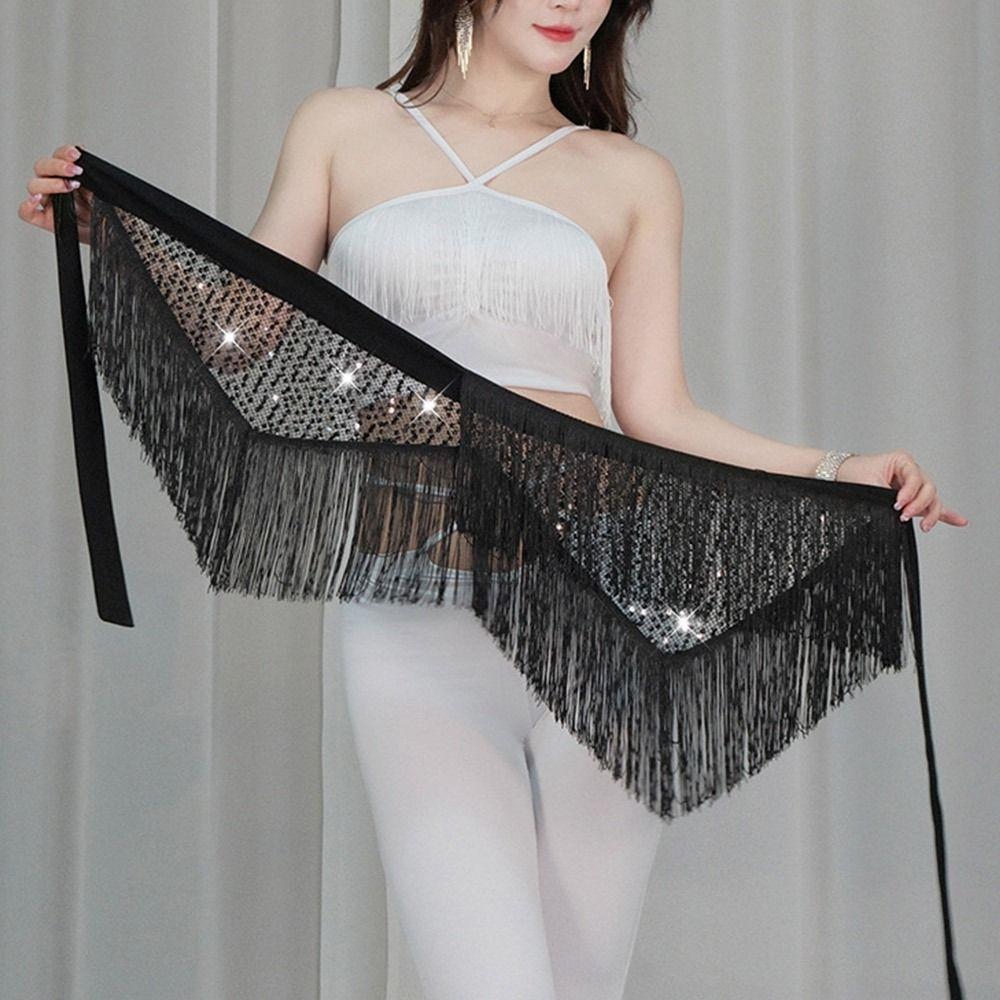 Tassel Women Belt Skirt Bohemian Belly Dance Belt Fashion Belly Dance Hip Scarf  Show Costumes
