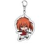Rurouni Kenshin Portachiavi Acrilico Gioielli Prodotti Correlati al Campus Creatività Culturale Regalo per Amici Sacchetto Portachiavi Collezione