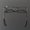 Vintage Eye Protection Reading Glasses Ultralight Metal Presbyopic Eyewear Square Hyperopia Eyeglasses for Men Women +1.0 +4.0