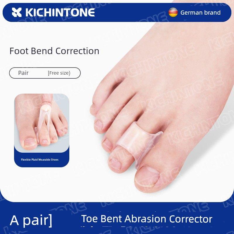 

Japanese Toe Curved Bow Overlap Brace 1 Pair [One Size Fits All] One size