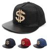 European and American Cross-border New Dollar Point Diamond Metal Standard Net Flat Edge Baseball Cap Men's and Women's Street Hip-hop Hat Far-moving