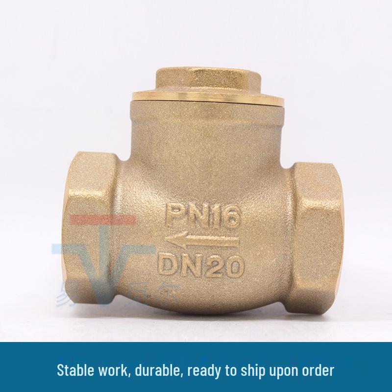Brass Horizontal Check Valve PN16RDZ for Tap Water