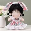 Multicolor Miniature Dress Suit 20CM Shirt Braces Set Gift Doll Clothes  Cotton Stuffed Doll
