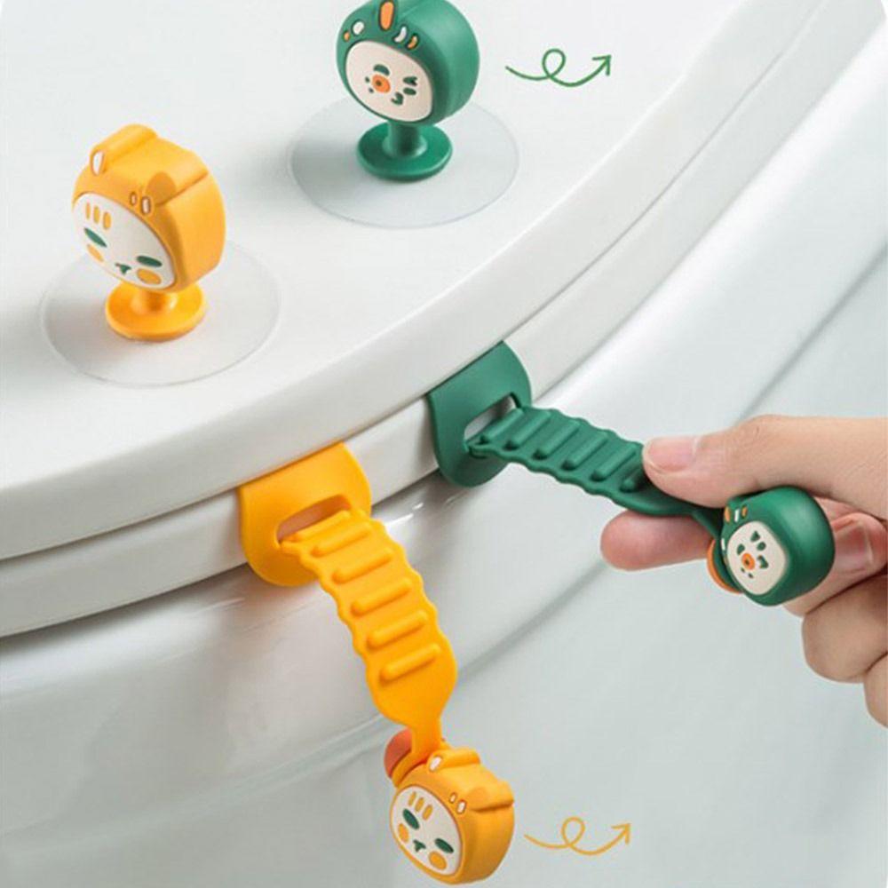 

Антигрязный подъемник крышки унитаза, самоклеящийся подъемник для унитаза, ручка-кольцо для ящика шкафа