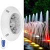 24LED Colorful Swimming Pool Light RGB Underwater Light AC12V 24W Waterproof Landscape Lamp