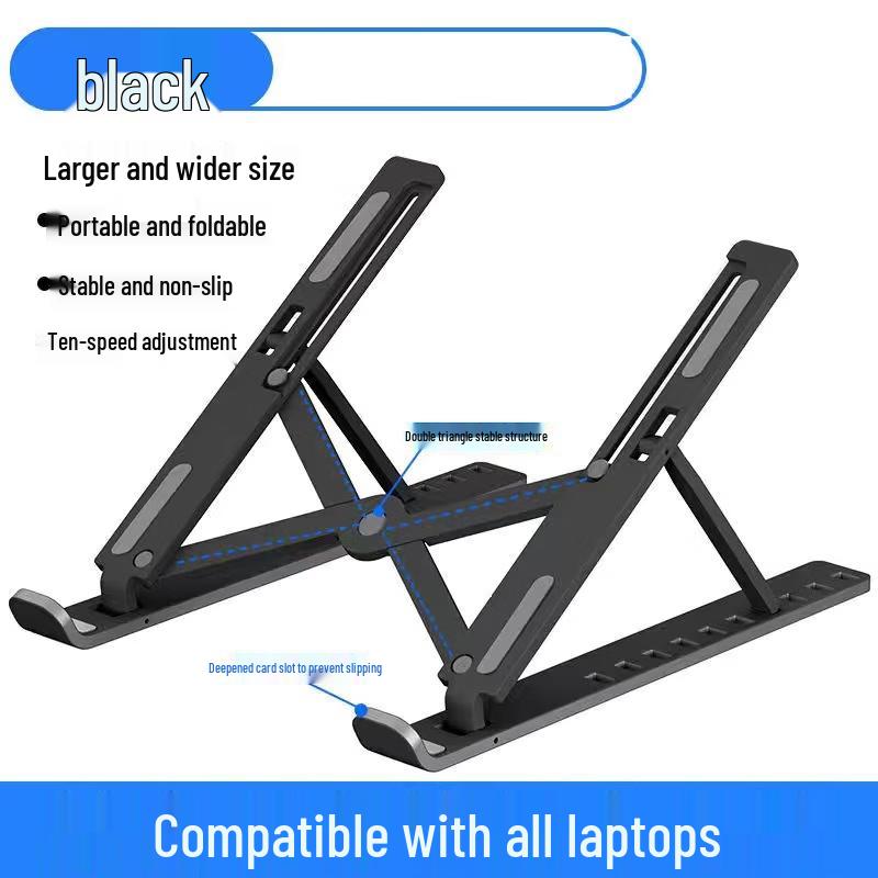 Ollymurs Adjustable Cooling Laptop & Monitor Stand