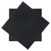 Couchtisch quadratische Drehbarer Moderner 2 Schubladen, kreativer Sofatisch Kaffeetisch, Beistelltisch Mitteltisch Home Office, Schwarz