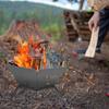 Portable Fire Pit  Camping Brazier Folding Bonfire Stove  Outdoor Fire Wood Stove  Steel Fire Pit