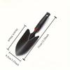 Multifunctional Small Digging Soil Shovel Black Handle Planting Tool Durable Garden Trowel  Garden