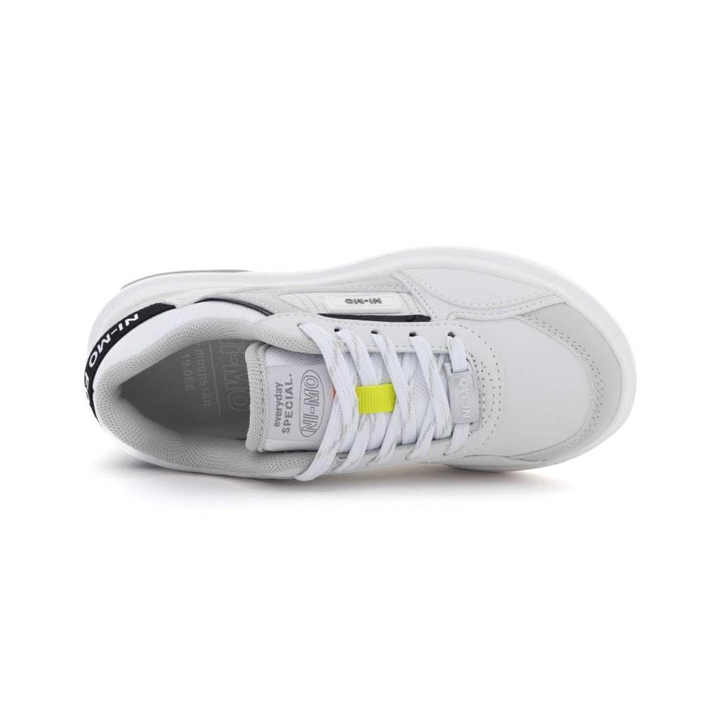 Sneakers NM J127 Kids cm 2E [Moonstar] White/Grey 23.0