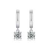 S925 Silver Earrings Moissanite Rain Stud Earrings New Long Ear Jewelry