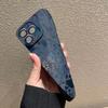 Gray Base Blue-Purple Floral Phone Case For iPhone 17 Cases iPhone Air 17 Air 16E 16 15 Pro Max 14 13 12 11 X XR 14 Plus Cover