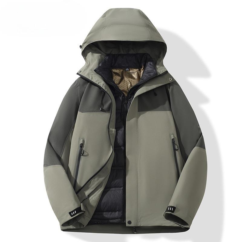 Jacket Men's and Women's Down Liner Windproof and Waterproof Mountaineering Clothes