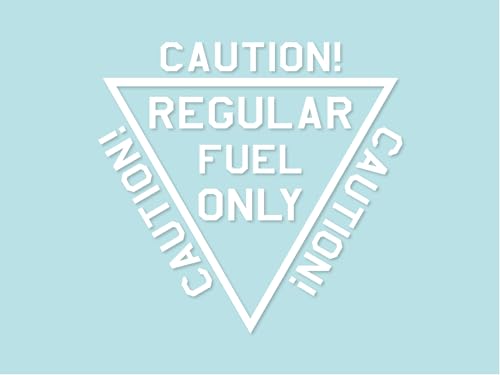 

Вырезанная надпись наклейка на топливный бак для легких фургонов, Hiace, Jimny, Every, Hijet, New Atrai, Military (Белый, Обычный ВВС)