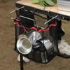 Outdoor Camping Picnic Trash Bag Holder Stainless Steel Kitchen Household Garbage Hanging Storage Rack Stand Outdoor Tool