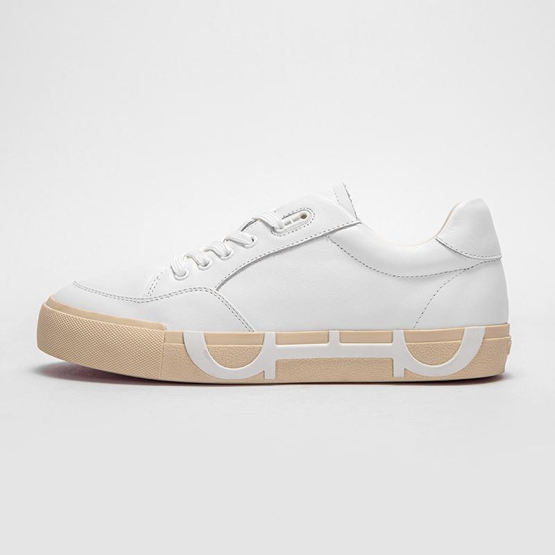 Balance Shoes Casual Board Shoes Ergonomically Designed Arch Adjustment Flat Shoes White Women's Shoes