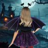 Bat Costume Kids Cosplay Clothes Wing Dress Headband Wand Tulle Skirt Costume for Halloween Party Kid Girl Masquerade Cosplay