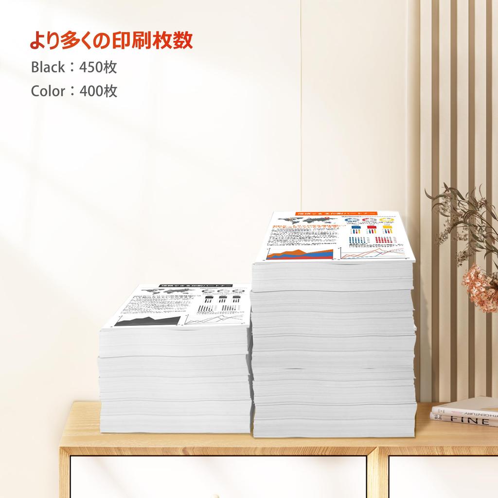 ejet and Recycled Ink Double the Yield of Genuine Canon Ink Black and Set of Compatible with Canon and TR4530 Latest BC-345XL BC-346XL Cartridges,