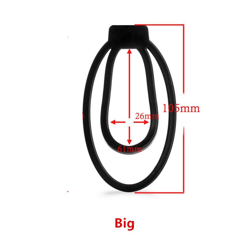 Hollow Fw-Clip oculto para pene, bloqueo de castidad, bragas masculinas, Dispositivo de Castidad, Clip de entrenamiento de vagina falsa, jaula para pene, juguetes sexys para hombres, juguete sexual