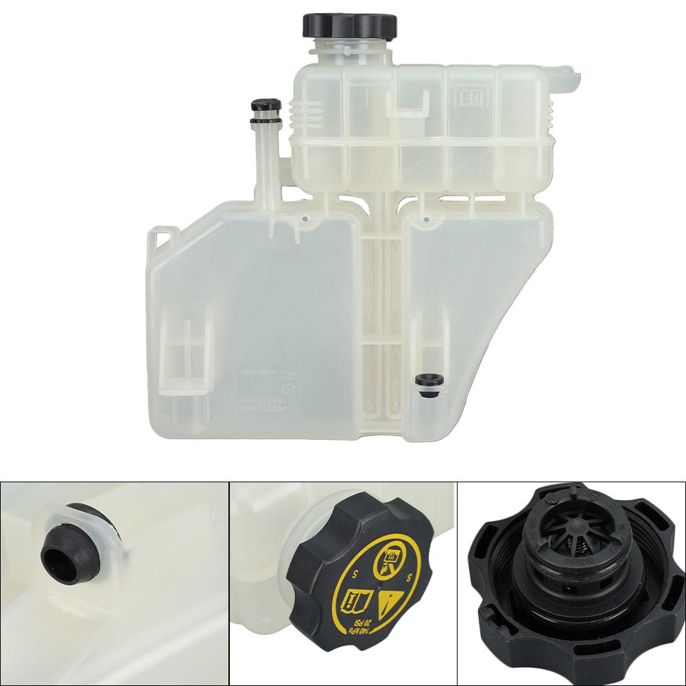 Engine Coolant Reservoir Radiator Tank for Cadillac ATS 2013-2019 ABS Coolant Expansion Tank Fit Replace 22948113 accessories with cover