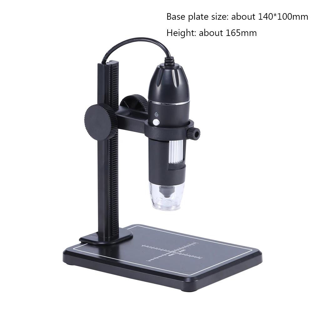 1600X 8 LED Cyfrowy Mikroskop do Lutowania TYPE-C USB Elektroniczny Mikroskop do Naprawy Telefonów Komórkowych LED Lupa Kamera