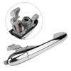 Car Exterior Door Handle Chrome Left Hand Drive Exterior Outer Door Handle 68069943AC for Fiat 500 2012-2018