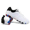 Kids' Hook-and-Loop Studded Soccer Training Shoes