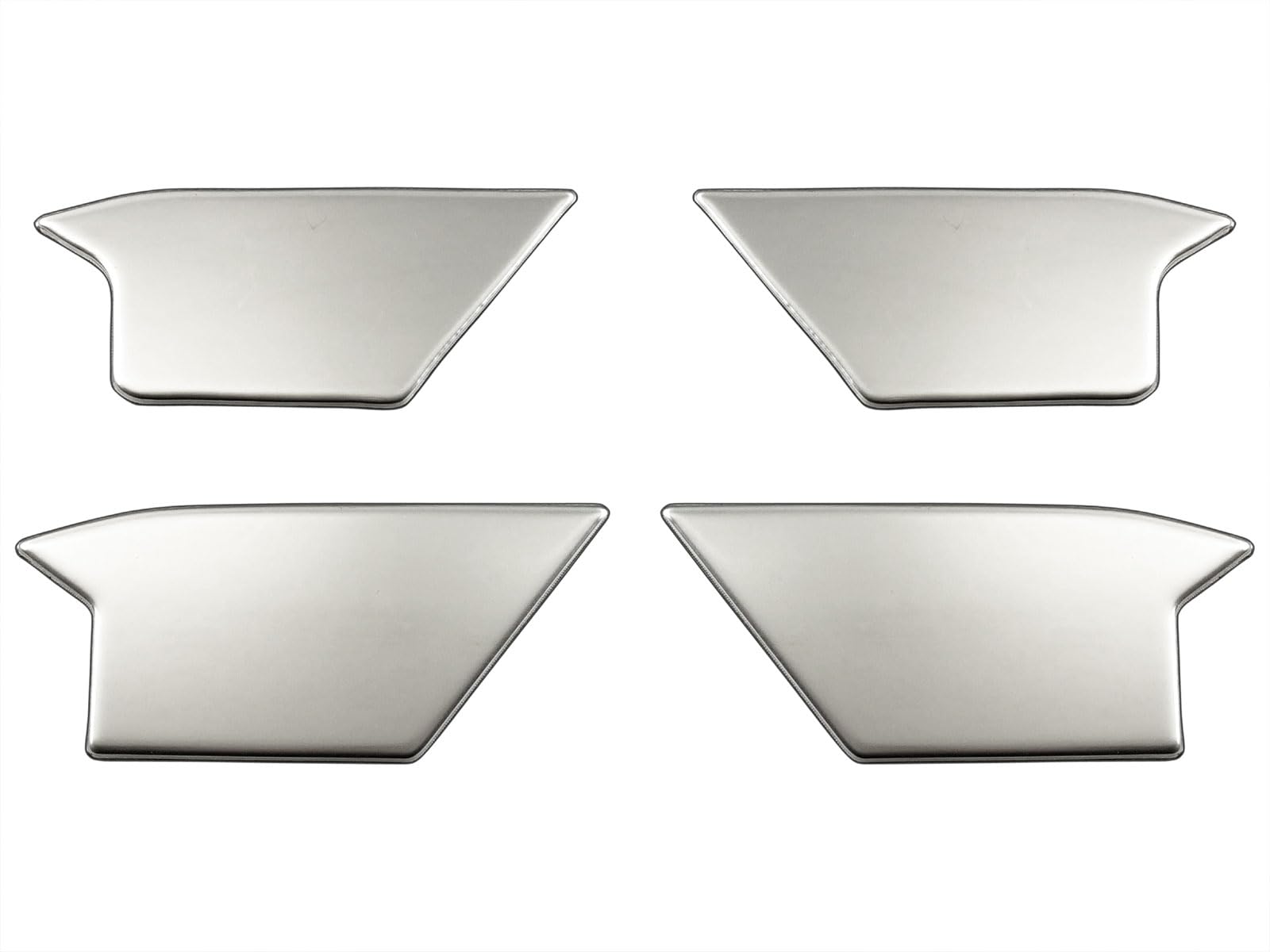 

BRIGHTZ Stainless Steel Inner Door Handle Satin for Golf R Covers, Plated, 4-Piece, Silver, (CDDVW) [INS-DHC-304]