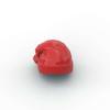 Non-Toxic Moc 10Pcs 10164Pb01 Headgear Christmas Hat Building Blocks Kit 10164 Santa Cap Figures Headwear Bricks Toys Children Xmas Gifts