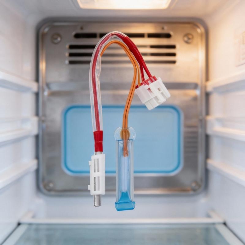 Einfache Installation Kühlschrank Temperatursensor Haushaltsgeräteteil für einfache Einrichtung und genaue Temperaturregelung