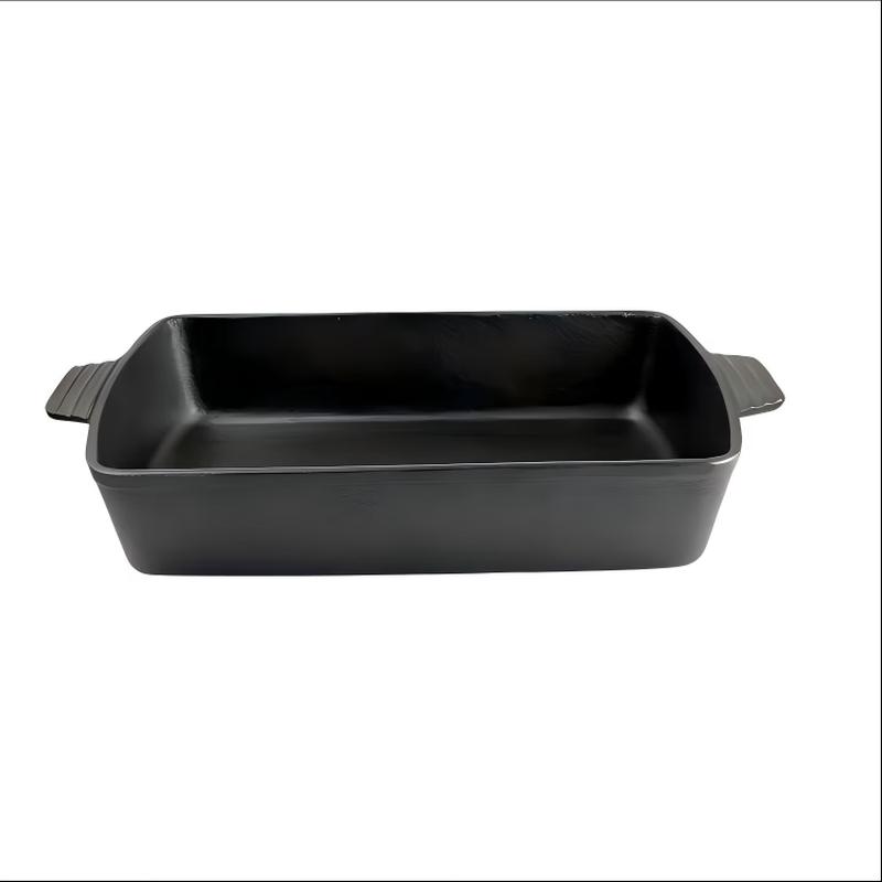 Wutuo Cast Iron Rectangular Grill Pan