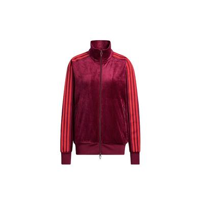 adidas X Ivy Park Velvet Track Jacket Men Outerwear Cherry-Red HN0305