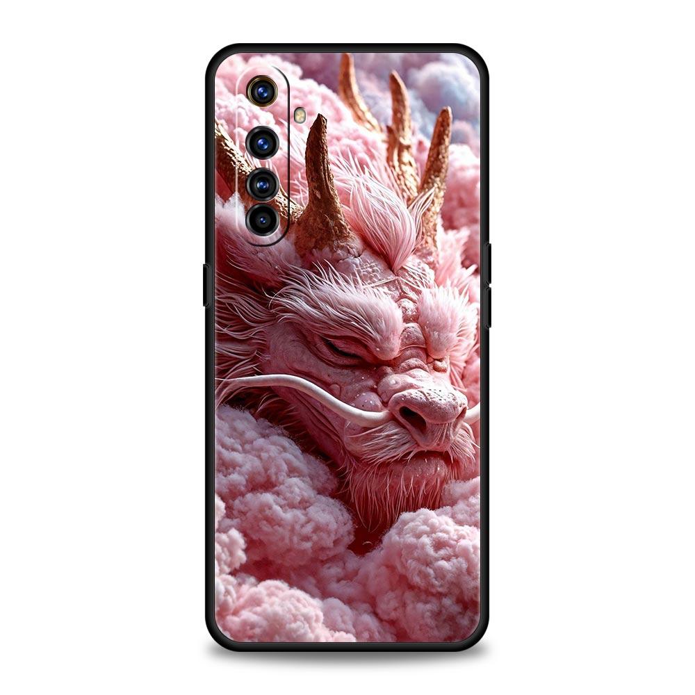 Cartoon Dragon Series Phone Case For Realme 12 11 10 9 8 5G 7 6 GT5 GT3 GT2 Pro Plus C21 C11 C25 C35 For GT Neo 2 3 3T 5 Cover
