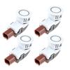 4 PCS Black Color Parking Aid Assist Sensor PDC Sensor For Honda Odyssey 2005-2009 CRV 2004-2013 39680-SHJ-A61 39680SHJA61