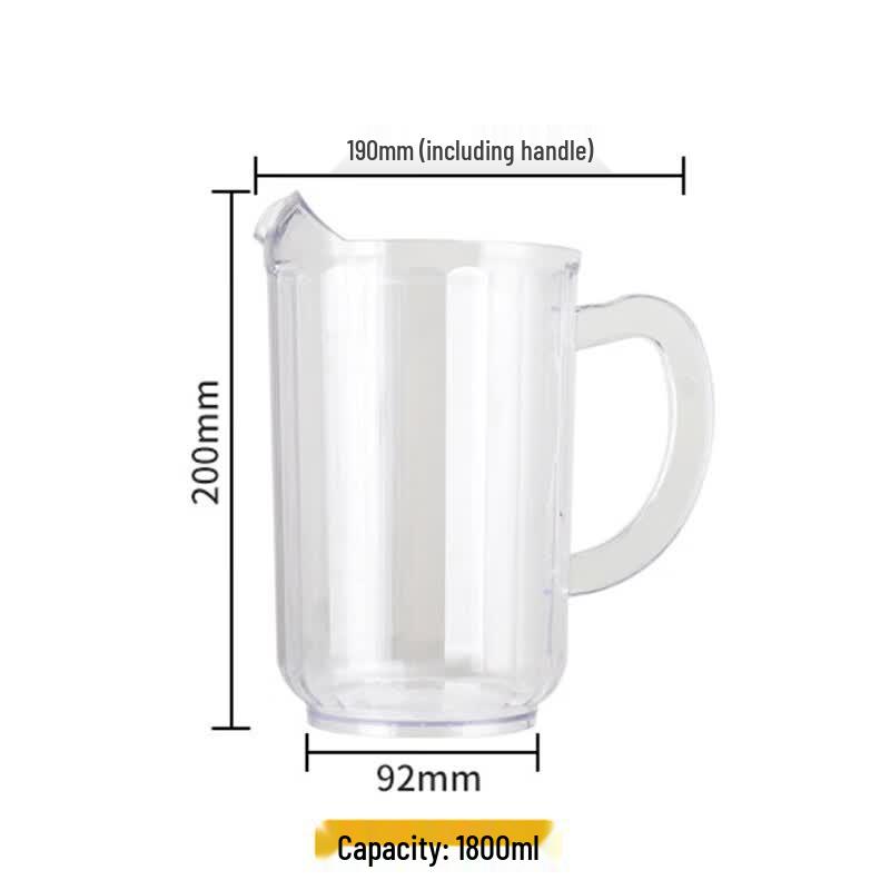 Commercial PC Acrylic Beer Pitcher